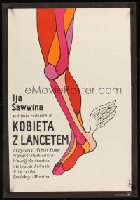3b446 KAZHDYY DEN DOKTORA KALINNIKOVOY Polish 23x33 '74 Flisak art art of winged foot!