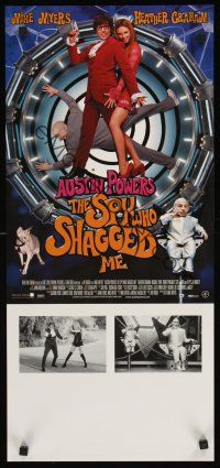 3b181 AUSTIN POWERS: THE SPY WHO SHAGGED ME Swedish stolpe '99 Mike Myers & sexy Heather Graham!