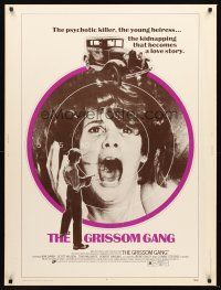 3c619 GRISSOM GANG 30x40 '71 Robert Aldrich, Kim Darby is kidnapped by psychotic killer!