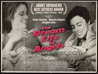 3c035 DREAMLIFE OF ANGELS British quad '98 La Vie revee des anges, Elodie Bouchez, Natacha Regnier