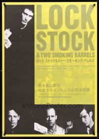 3c209 LOCK, STOCK & TWO SMOKING BARRELS Japanese 29x41 '99 Guy Ritchie, Vinnie Jones, Statham