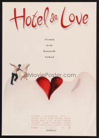 3c576 HOTEL DE LOVE mini poster '97 Aden Young, Saffron Burrows, cool romantic image!