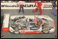 3c357 1991 IMSA CAMEL LIGHTS CHAMPIONSHIP special 24x36 '91 Acura automobile racing!