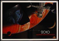 3c550 2010 advance special poster '84 cool artwork, sci-fi sequel to 2001: A Space Odyssey!