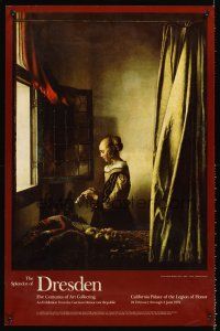 3c336 SPLENDOR OF DRESDEN exhibition special 19x28 '79 Girl at a Window Reading a Letter by Vermeer!