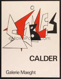 3c339 STABILES French special 20x30 '80s exhibition of the artwork of Alexander Calder!