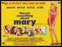 3c154 THERE'S SOMETHING ABOUT MARY English special 12x16 '98 sexy Cameron Diaz, Farrelly Brothers!