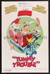 3c464 TUMMY TROUBLE special 17x26 '89 Roger Rabbit & sexy Jessica with doctor Baby Herman!