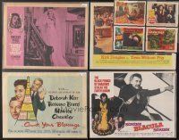 3d004 LOT OF 100 LOBBY CARDS '40s-80s Scream Blacula Scream, Town Without Pity & many more!