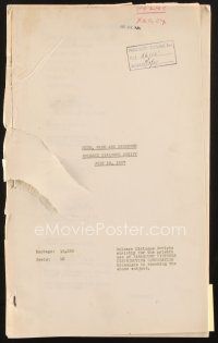 3d239 HIGH, WIDE & HANDSOME release dialogue script Jul 19, 1937 screenplay by Oscar Hammerstein II