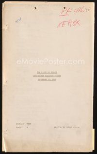 3d249 NIGHT OF NIGHTS censorship dialogue script Nov 13, 1939, screenplay by Donald Ogden Stewart