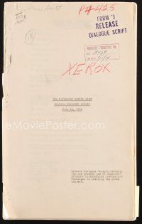 3d250 NOTORIOUS SOPHIE LANG release dialogue script July 10, 1934, screenplay by Anthony Veiller!