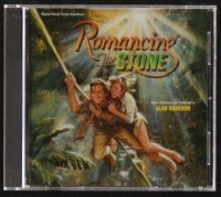 3d346 ROMANCING THE STONE limited edition soundtrack CD '02 original score by Alan Silvestri!