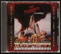 3d355 SWARM soundtrack CD '90s original motion picture score by Jerry Goldmsmith!