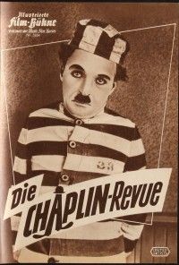 3d263 CHAPLIN REVUE German program '60 Charlie comedy compilation, great different images!