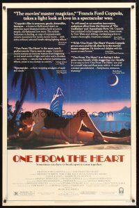 3e700 ONE FROM THE HEART 1sh '82 Francis Ford Coppola, Teri Garr, Raul Julia, Nastassja Kinski!