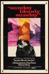 3e884 SUNDAY BLOODY SUNDAY int'l 1sh '71 directed by John Schlesinger, bisexual love triangle!