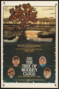 3e947 TREE OF WOODEN CLOGS 1sh '79 Ermanno Olmi's L'Albero degli zoccoli, Cannes winner!