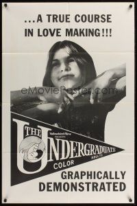 3e952 UNDERGRADUATE 1sh '71 a true course in love making by Ed Wood, graphically demonstrated!