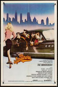 3e969 WANDERERS 1sh '79 Ken Wahl in Kaufman's 1960s New York City teen gang cult classic!
