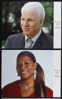 3f020 BRINGING DOWN THE HOUSE 10 color 11x14 stills '03 wacky Steve Martin & Queen Latifah!