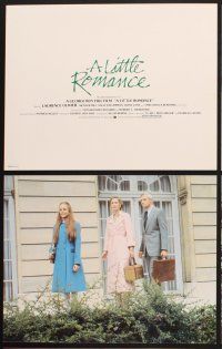 3f068 LITTLE ROMANCE 9 color 11x14 stills '79 George Roy Hill, Laurence Olivier, Diane Lane!
