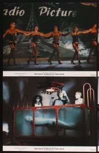 3f642 ROCKY HORROR PICTURE SHOW 8 color 11x14 stills '75 wacky images of 'hero' Tim Curry & cast!