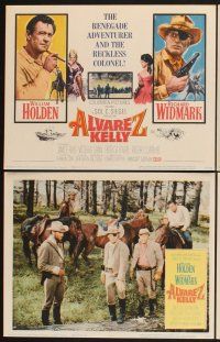 3f136 ALVAREZ KELLY 8 LCs '66 renegade adventurer William Holden & reckless Colonel Richard Widmark