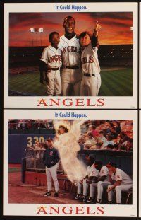 3f143 ANGELS IN THE OUTFIELD 8 int'l LCs '94 Disney, Christopher Lloyd, Danny Glover, baseball!