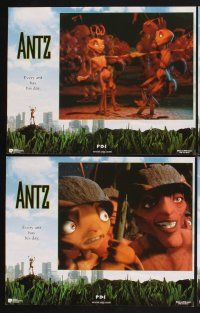 3f148 ANTZ 8 LCs '98 Woody Allen, computer animated insects, every ant has his day!