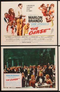 3f231 CHASE 8 LCs '66 Marlon Brando, Jane Fonda, Robert Redford, directed by Arthur Penn