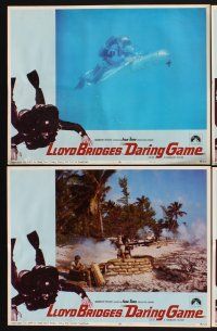 3f269 DARING GAME 8 LCs '68 Nico Minardos, Michael Ansara, Lloyd Bridges!