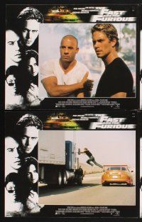 3f312 FAST & THE FURIOUS 8 LCs '01 Vin Diesel, Paul Walker, Michelle Rodriguez, car racing images!