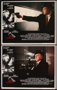 3f318 FIRST DEADLY SIN 8 LCs '80 Frank Sinatra's final role, Faye Dunaway, James Whitmore