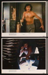 3f328 FLY 8 LCs '86 David Cronenberg, Jeff Goldblum turns into a monster, Geena Davis