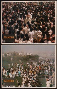 3f350 GANDHI 8 LCs '82 Ben Kingsley as The Mahatma, directed by Richard Attenborough!