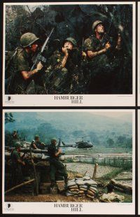 3f382 HAMBURGER HILL 8 LCs '87 Dylan McDermott, Don Cheadle, Michael Boatman, Vietnam War!