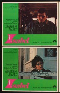 3f432 ISABEL 8 LCs '68 sexy Genevieve Bujold in an eye-spinning Canadian shocker!