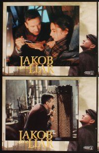 3f439 JAKOB THE LIAR 8 LCs '99 Robin Williams in eastern Europe Jewish ghetto during WWII!