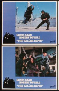 3f457 KILLER ELITE 8 LCs '75 James Caan, Robert Duvall, Sam Peckinpah directed!