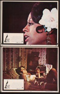 3f469 LADY SINGS THE BLUES 8 LCs '72 Diana Ross as Billie Holiday, Billy Dee Williams!