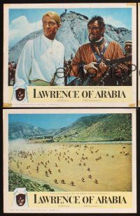 3f941 LAWRENCE OF ARABIA 3 LCs '62 David Lean classic, c/u of Peter O'Toole & Anthony Quinn!