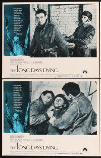 3f491 LONG DAY'S DYING 8 LCs '68 David Hemmings, Tony Beckley, Tom Bell, WWII action!
