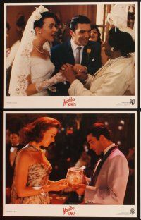 3f501 MAMBO KINGS 8 LCs '92 Antonio Banderas, Armand Assante, sexy Cathy Moriarty!