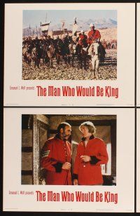 3f507 MAN WHO WOULD BE KING 8 LCs '75 British soldiers Sean Connery & Michael Caine!