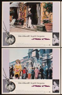 3f517 MATTER OF TIME 8 LCs '76 Liza Minnelli, Ingrid Bergman, Charles Boyer!