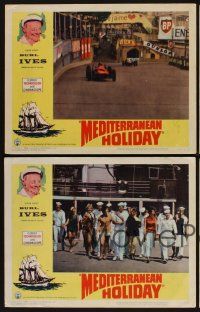 3f888 MEDITERRANEAN HOLIDAY 7 LCs '64 Burl Ives, German, all the excitement your mind ever imagined!