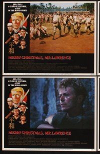 3f522 MERRY CHRISTMAS MR. LAWRENCE 8 LCs '83 David Bowie, really cool border art by Makhi!