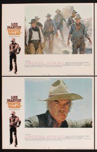 3f537 MONTE WALSH 8 LCs '70 cowboy Lee Marvin & pretty Jeanne Moreau, Jack Palance!