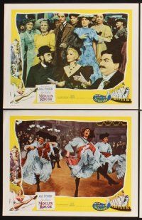3f541 MOULIN ROUGE 8 LCs '53 Jose Ferrer as Toulouse-Lautrec, Zsa Zsa Gabor!